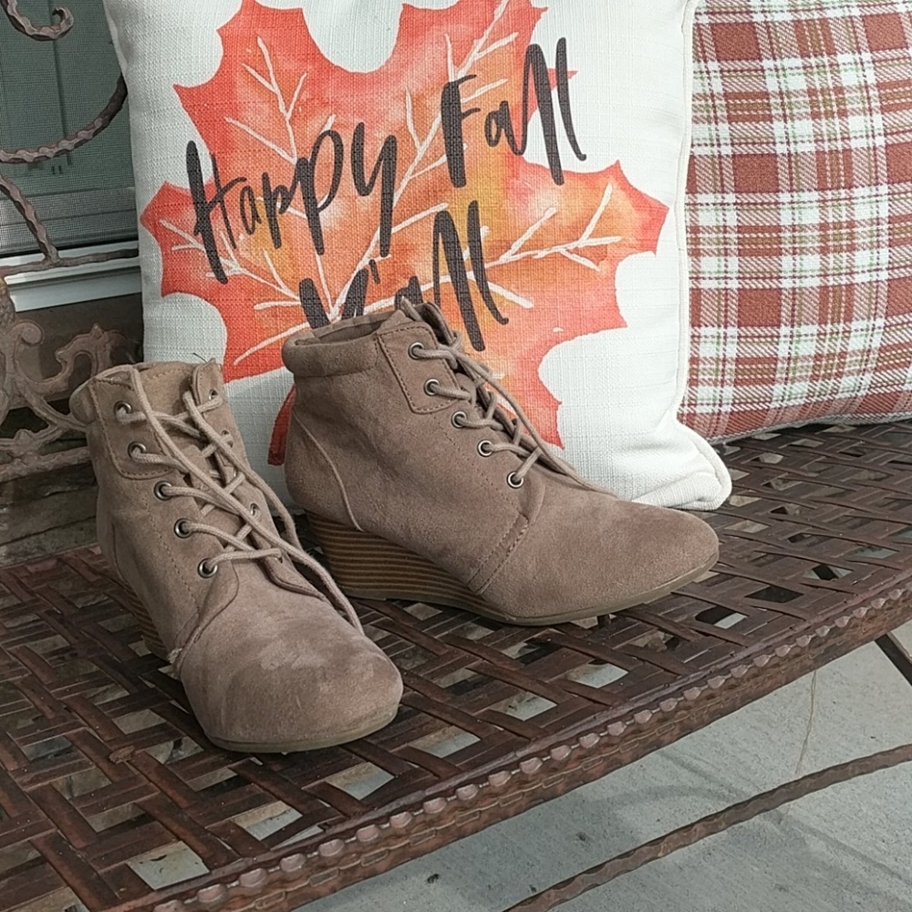 Brown Fall Booties